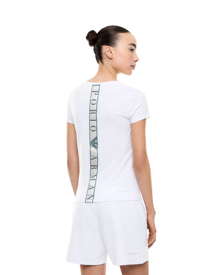 EA7 T-shirt Natural Ventus7 Donna Bianco