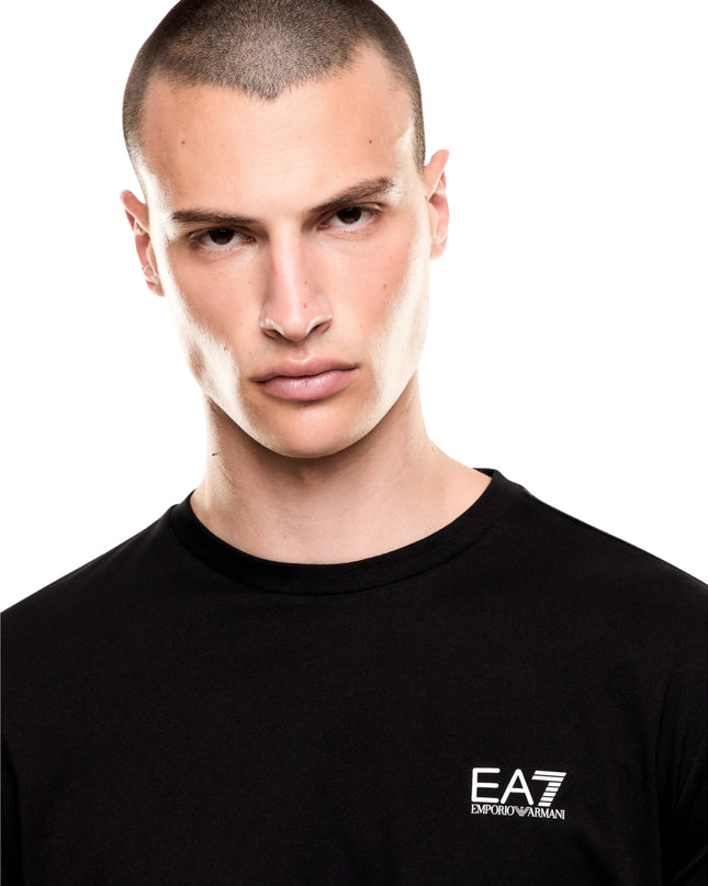 EA7 T-shirt Logo Series Uomo Nero