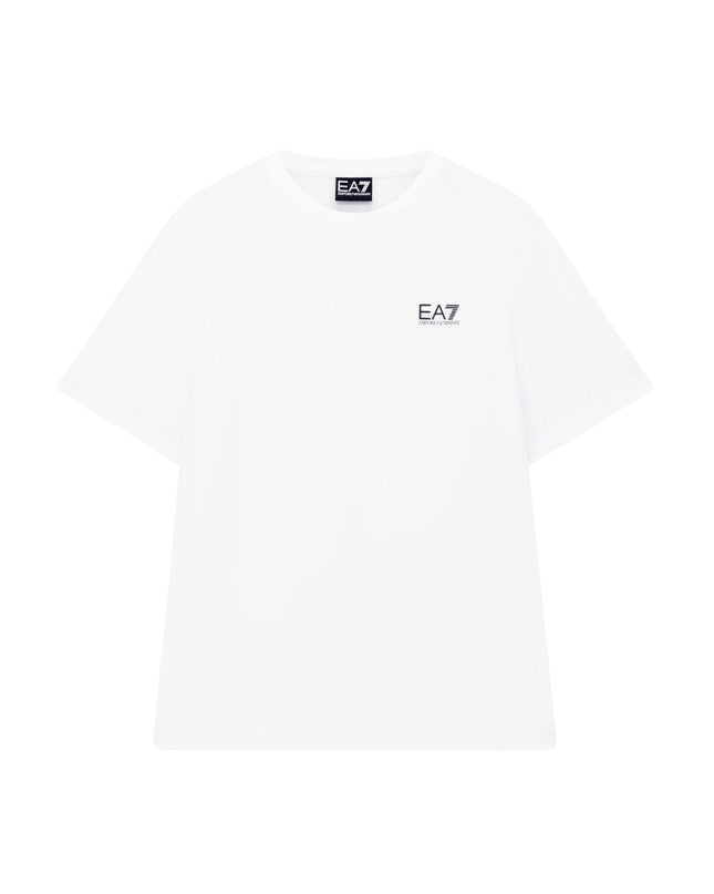 EA7 T-shirt Logo Series Uomo Bianco