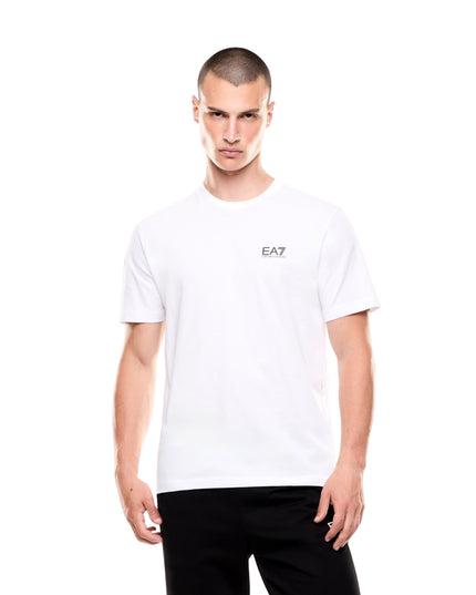 EA7 T-shirt Logo Series Uomo Bianco
