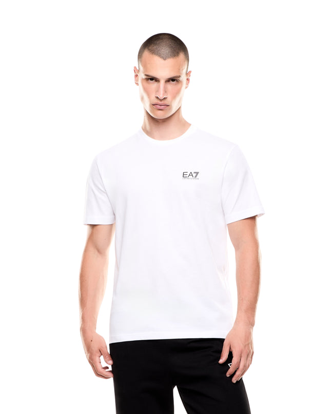 EA7 T-shirt Logo Series Uomo Bianco