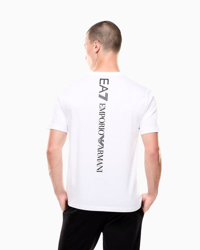 EA7 T-shirt Logo Series Uomo Bianco