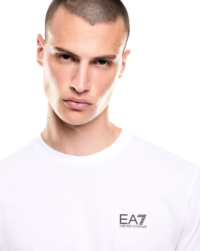 EA7 T-shirt Logo Series Uomo Bianco