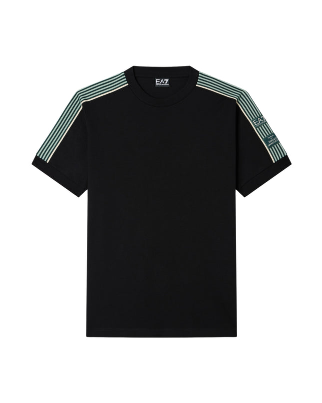 EA7 T-shirt Logo Series Boy Uomo Nero