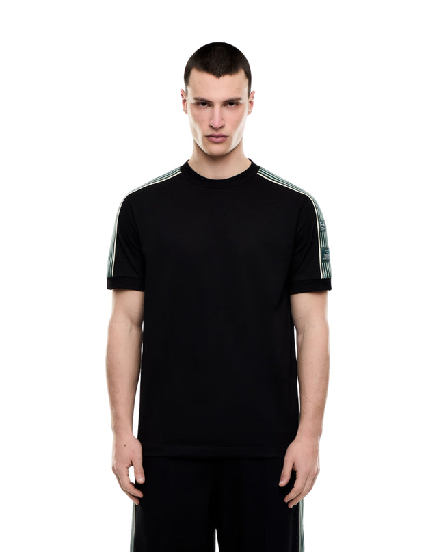 EA7 T-shirt Logo Series Boy Uomo Nero