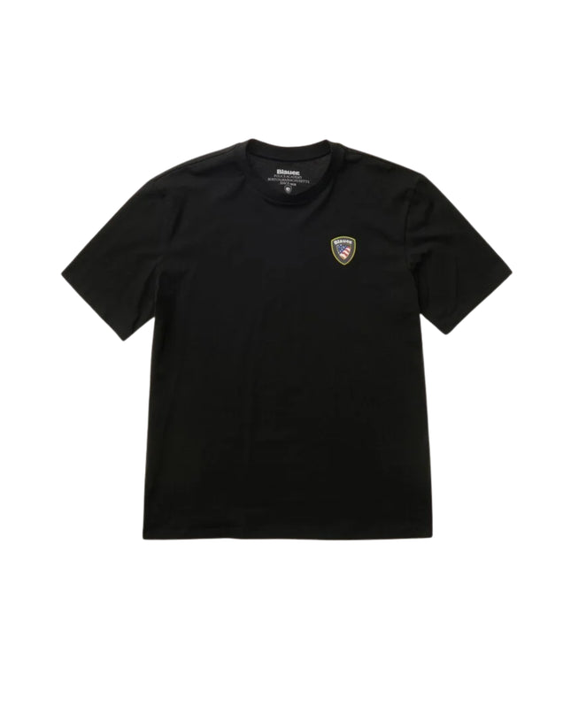 Blauer T-shirt Faxon Uomo Nero