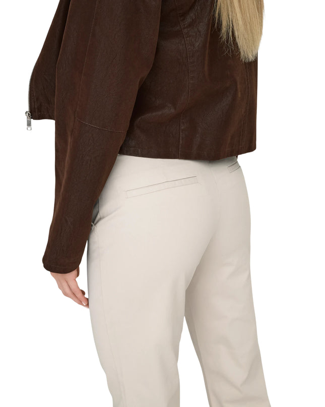 Only Pantalone Onlstella Donna Beige