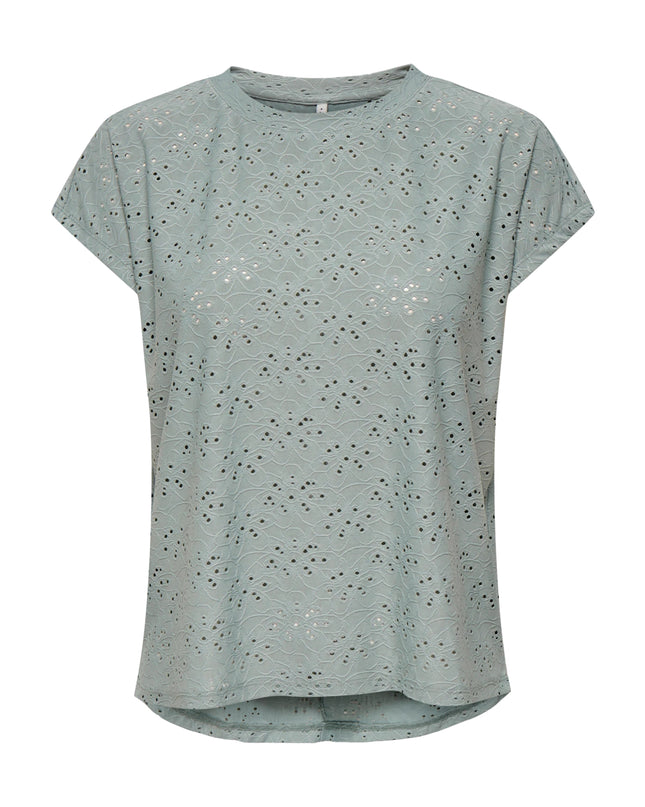 Only T-shirt Onlsmilla Donna Verde