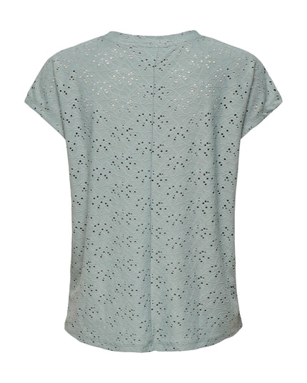 Only T-shirt Onlsmilla Donna Verde