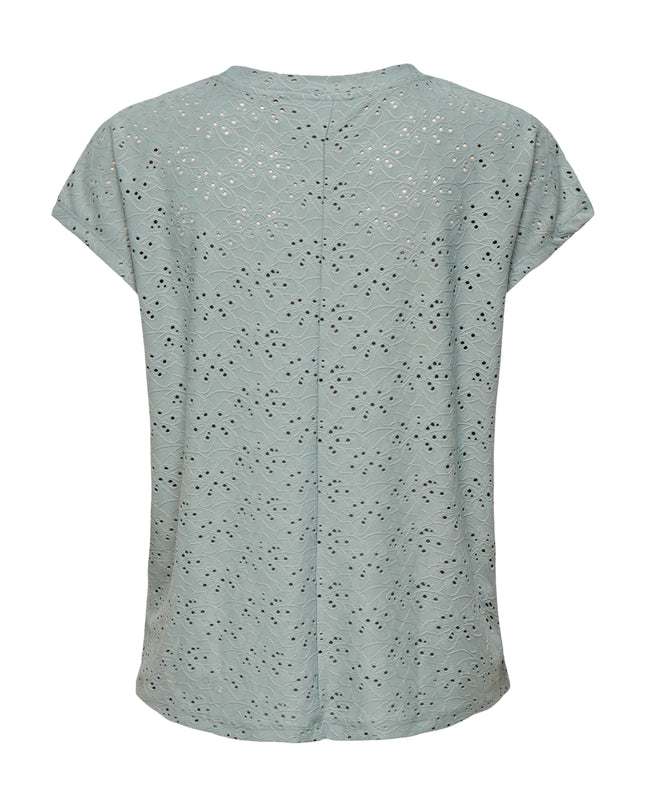 Only T-shirt Onlsmilla Donna Verde