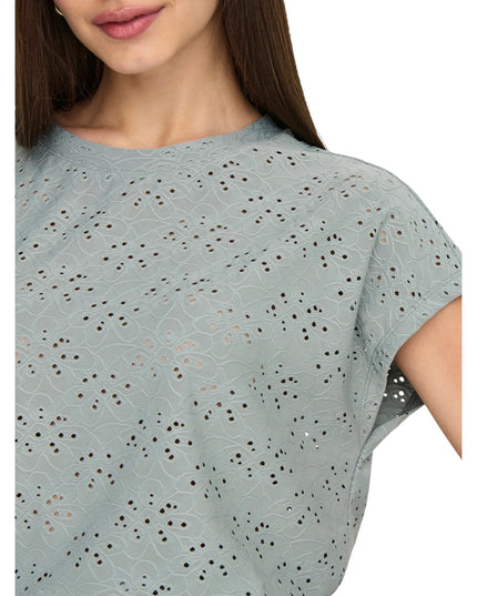 Only T-shirt Onlsmilla Donna Verde