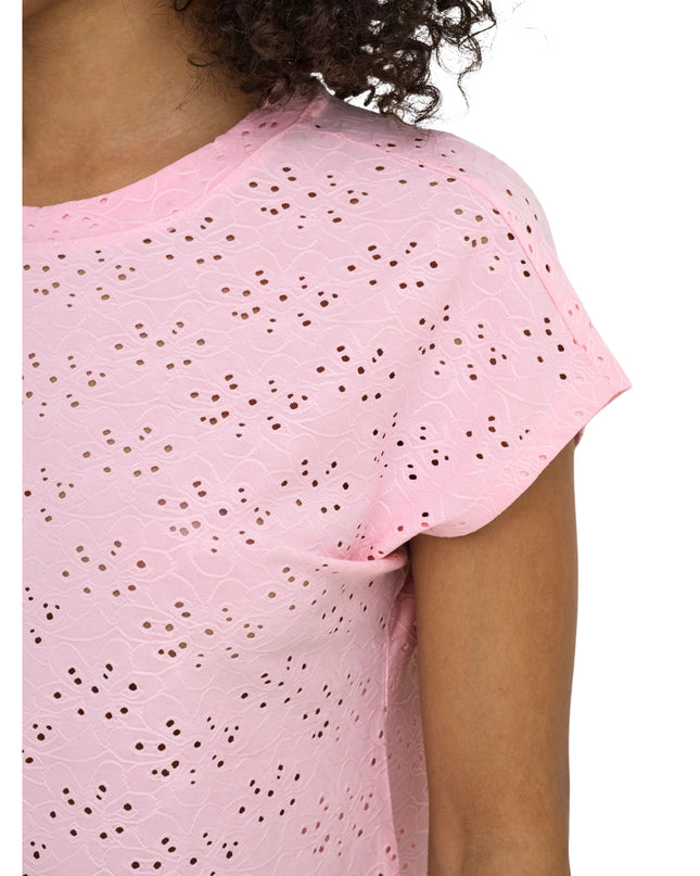 Only T-shirt Onlsmilla Donna Rosa