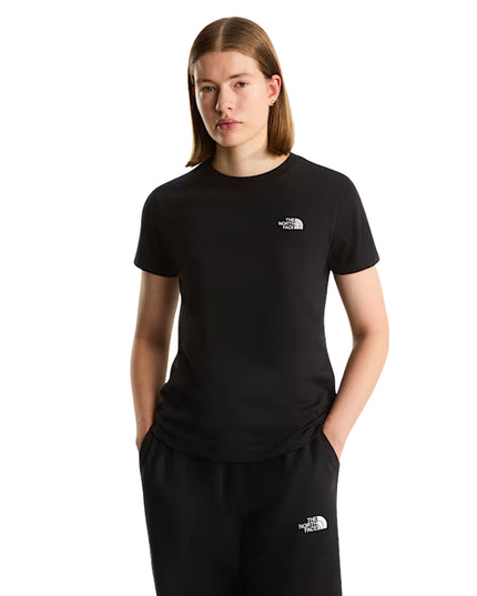 The North Face T-shirt Evolution Simple Done Donna Nero