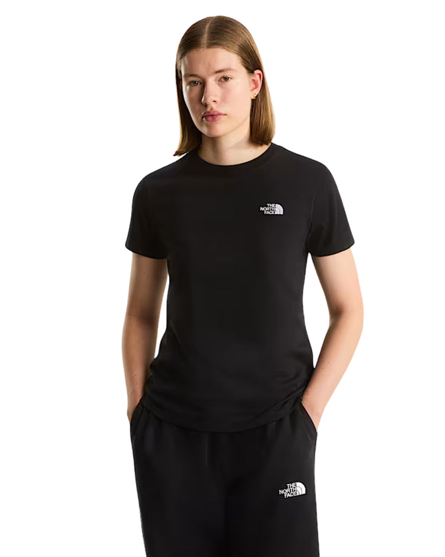 The North Face T-shirt Evolution Simple Done Donna Nero