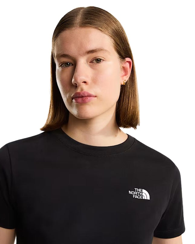 The North Face T-shirt Evolution Simple Done Donna Nero