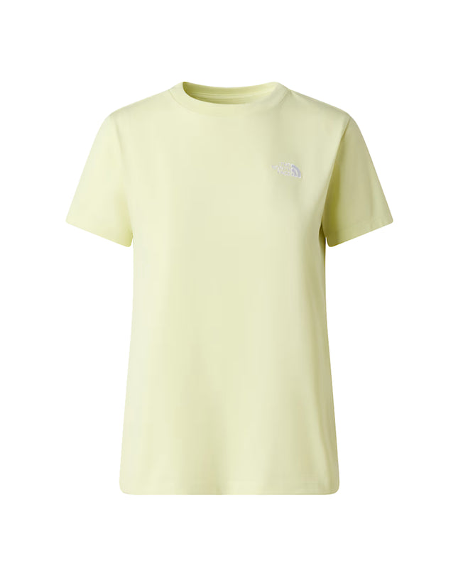 The North Face T-shirt Evolution Simple Done Donna Giallo