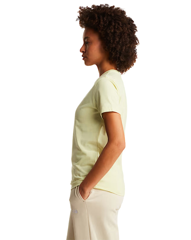 The North Face T-shirt Evolution Simple Done Donna Giallo