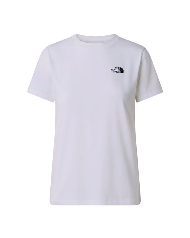 The North Face T-shirt Evolution Simple Done Donna Bianco