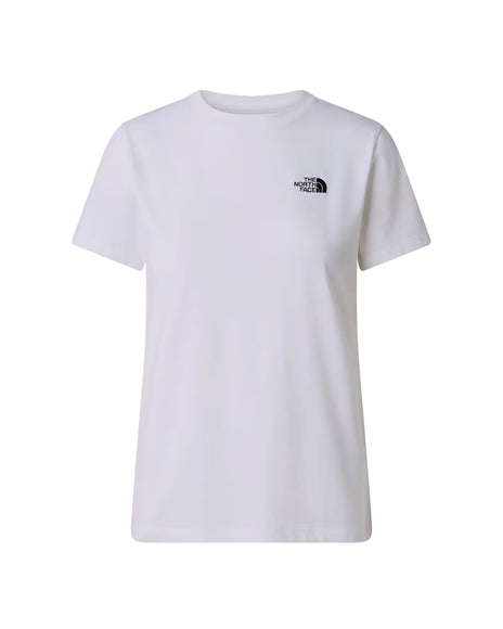 The North Face T-shirt Evolution Simple Done Donna Bianco