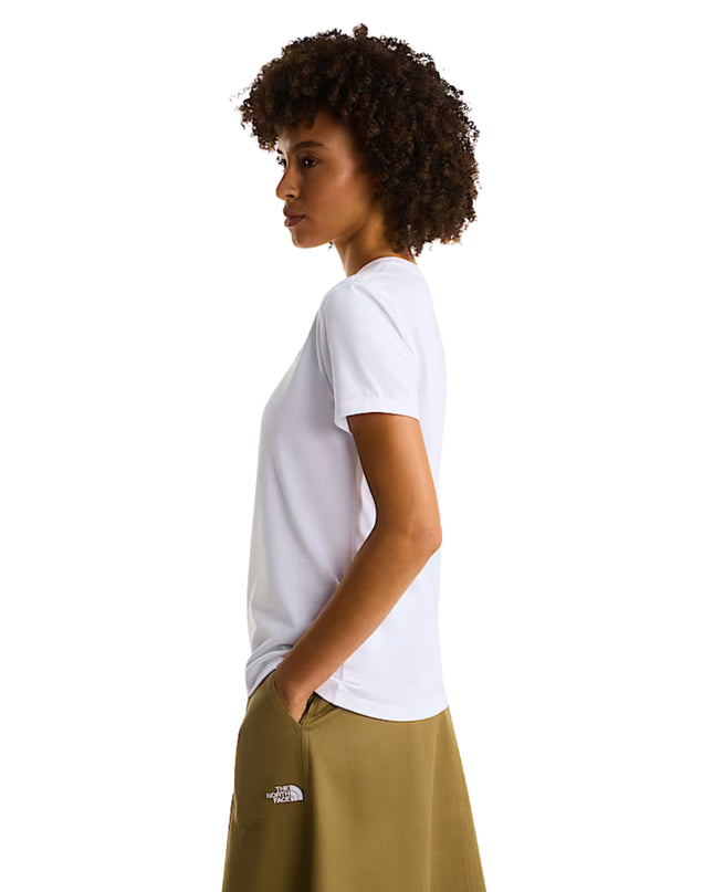 The North Face T-shirt Evolution Simple Done Donna Bianco