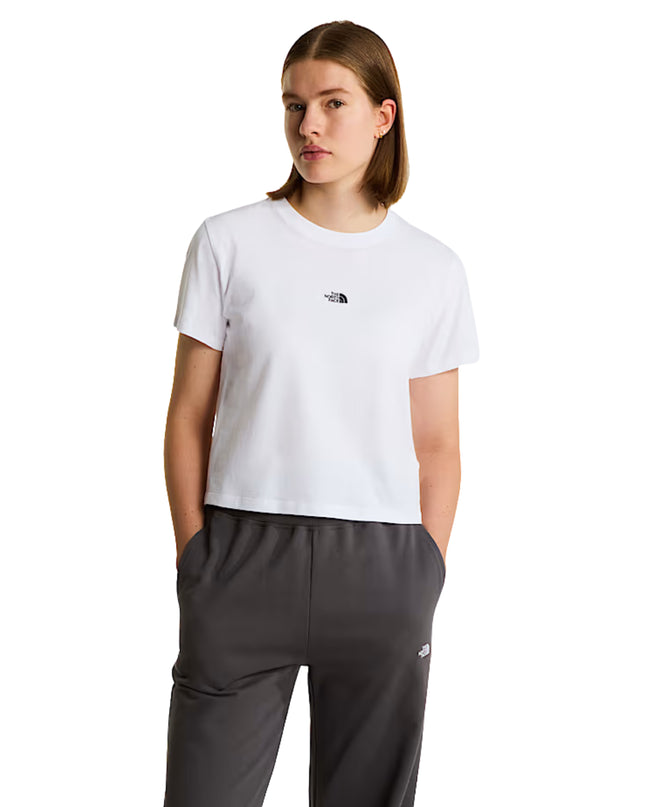 The North Face T-shirt Essential Regular Donna Bianco