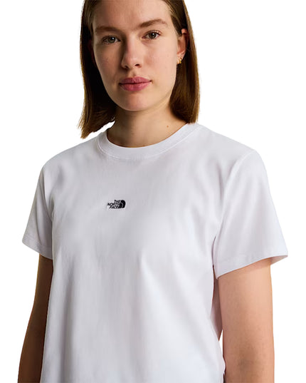 The North Face T-shirt Essential Regular Donna Bianco