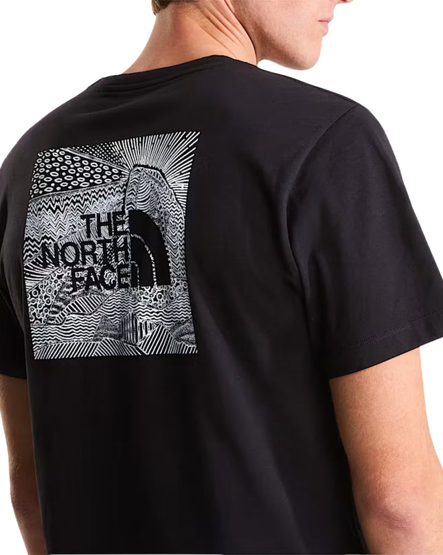 The North Face T-shirt Box Celebration Uomo Nero