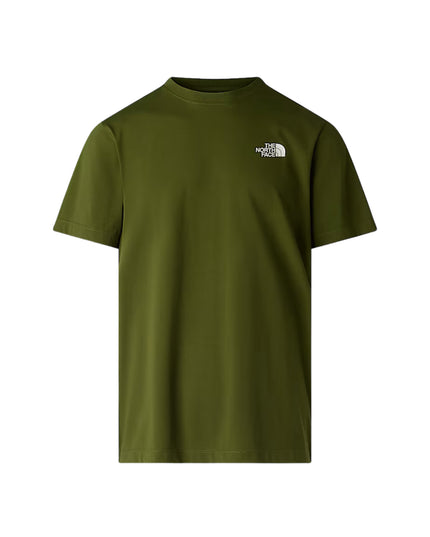 The North Face T-shirt Box Celebretion Uomo Verde