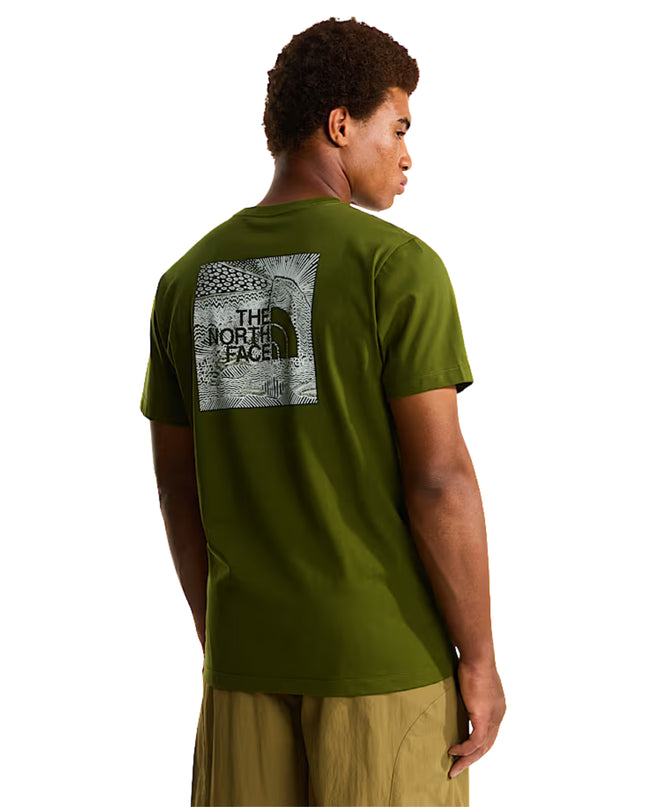 The North Face T-shirt Box Celebretion Uomo Verde