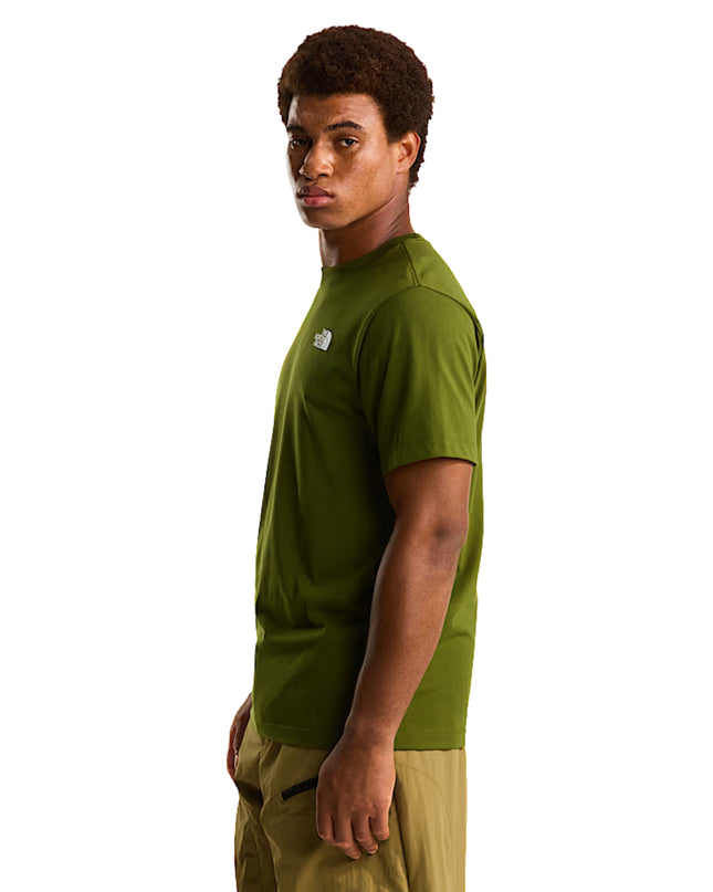 The North Face T-shirt Box Celebretion Uomo Verde