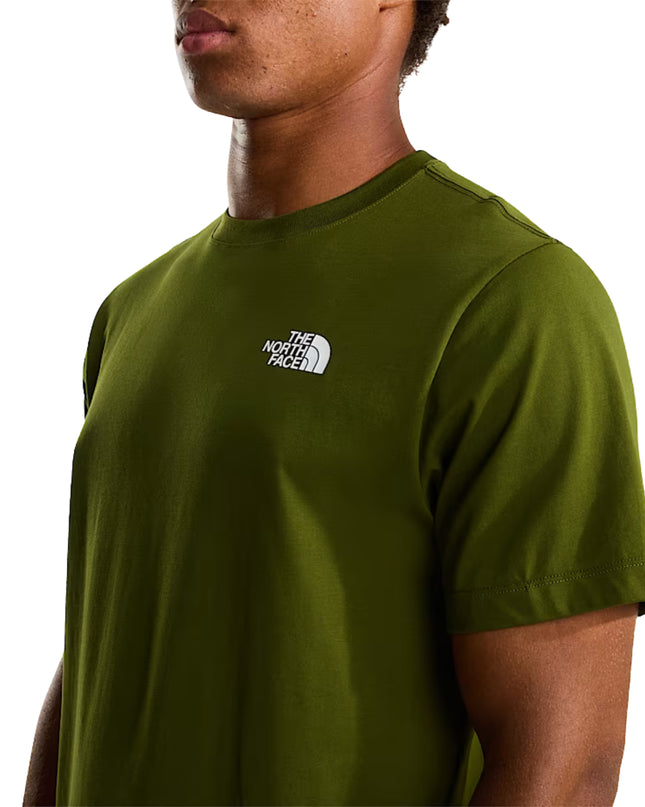 The North Face T-shirt Box Celebretion Uomo Verde