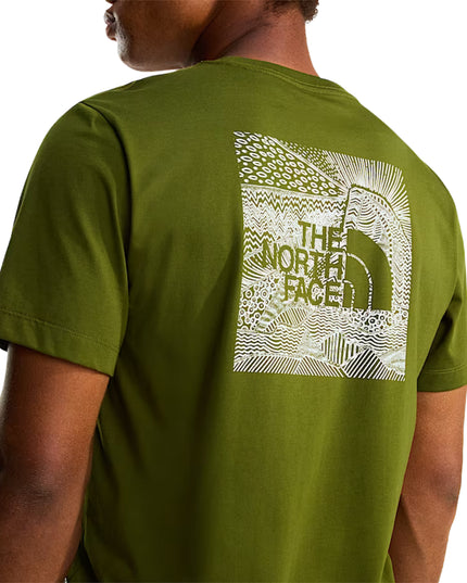 The North Face T-shirt Box Celebretion Uomo Verde