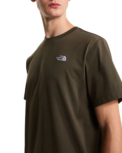 The North Face T-shirt Evolution Simple Dome Uomo Marrone