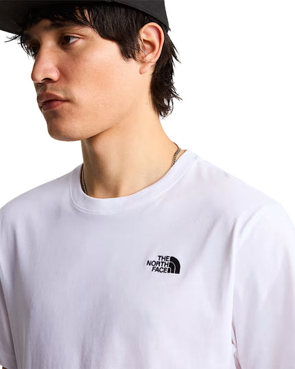 The North Face T-shirt Evolution Simple Dome Uomo Bianco