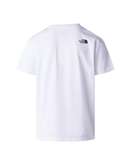 The North Face T-shirt Evolution Box Half Dome Uomo Bianco