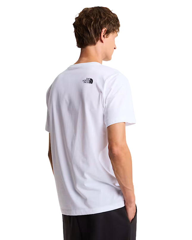 The North Face T-shirt Evolution Box Half Dome Uomo Bianco
