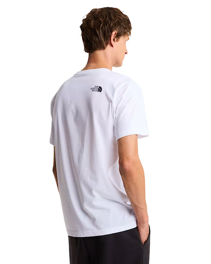 The North Face T-shirt Evolution Box Half Dome Uomo Bianco
