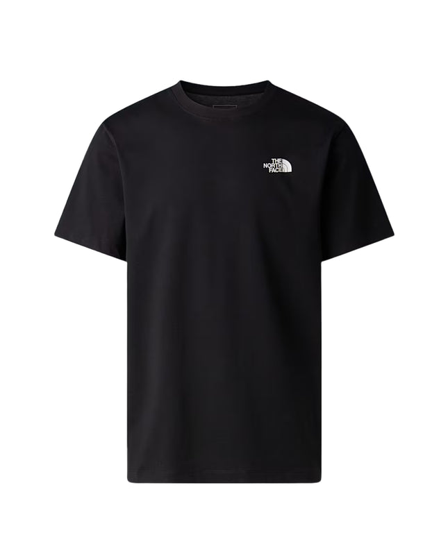 The North Face T-shirt Vertical Regular Uomo Nero