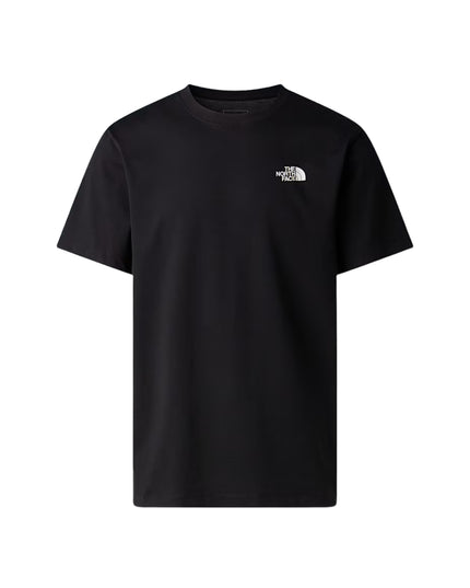 The North Face T-shirt Vertical Regular Uomo Nero