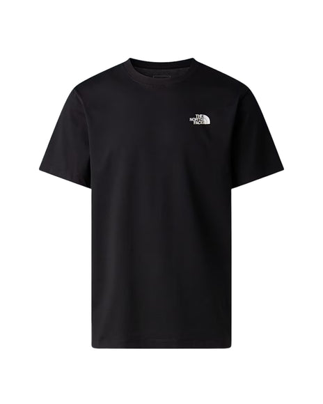 The North Face T-shirt Vertical Regular Uomo Nero