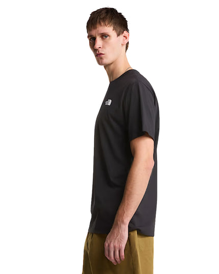The North Face T-shirt Vertical Regular Uomo Nero