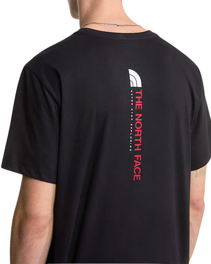 The North Face T-shirt Vertical Regular Uomo Nero