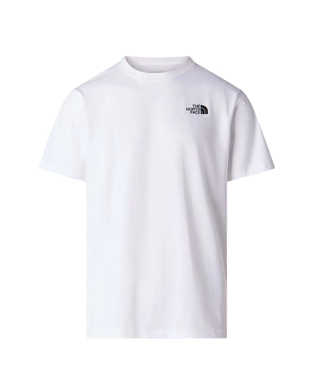 The North Face T-shirt Vertical Regular Uomo Bianco