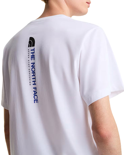 The North Face T-shirt Vertical Regular Uomo Bianco