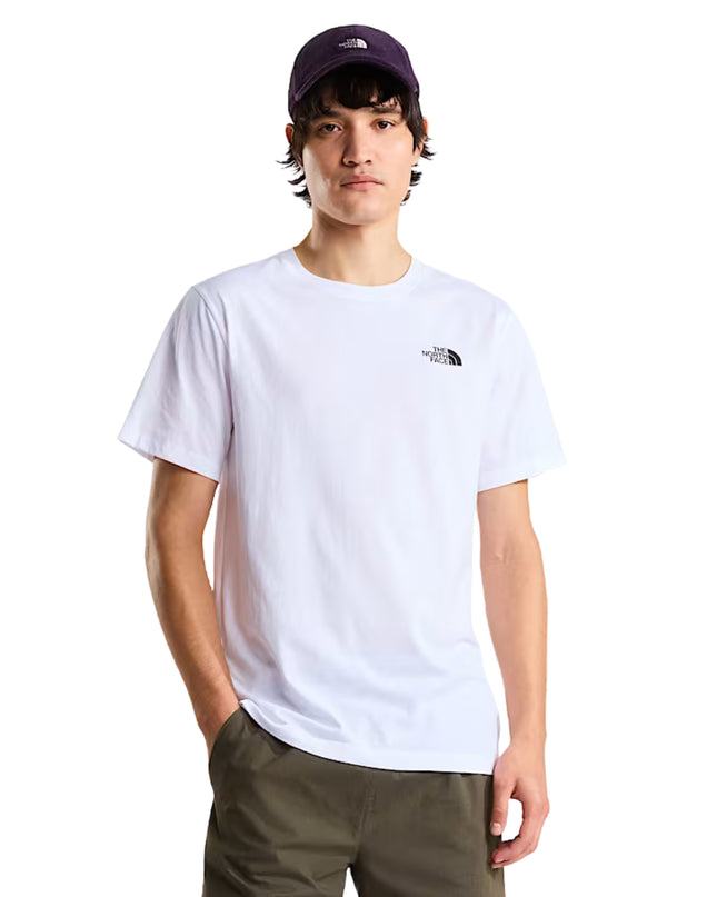 The North Face T-shirt Evolution Box Nse Regular Uomo Bianco