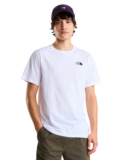 The North Face T-shirt Evolution Box Nse Regular Uomo Bianco