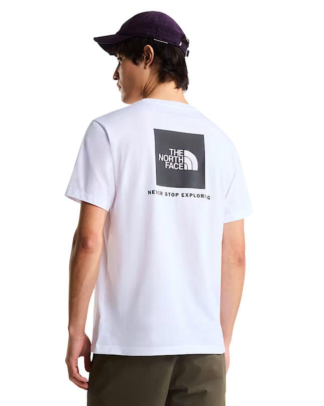 The North Face T-shirt Evolution Box Nse Regular Uomo Bianco