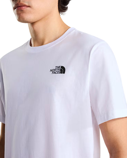 The North Face T-shirt Evolution Box Nse Regular Uomo Bianco