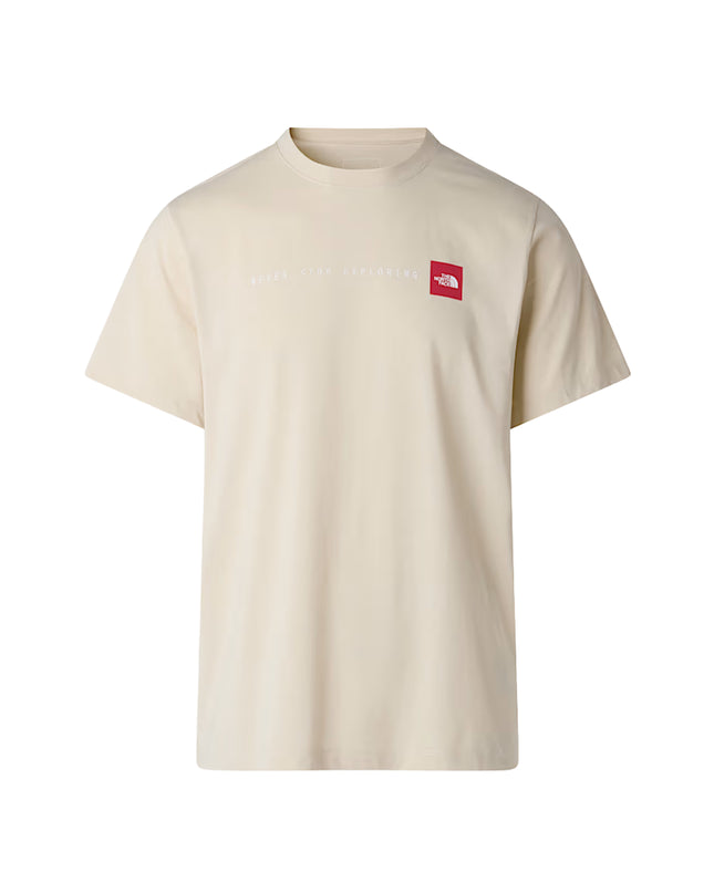 The North Face T-shirt Never Stop Exploring Regular Uomo Beige