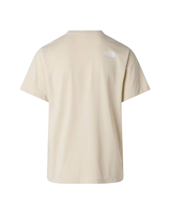 The North Face T-shirt Never Stop Exploring Regular Uomo Beige